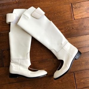 ACNE  studios white boots